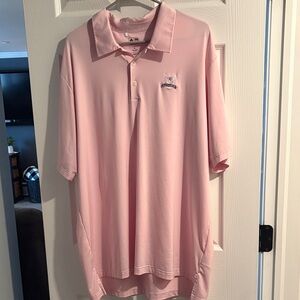 adidas Light Pink Polo Shirt